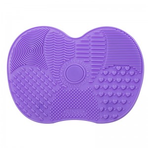 Tùy chỉnh mỹ phẩm mềm silicone làm sạch, làm sạch bàn chải trang điểm