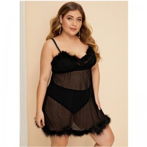 Đồ lót gợi cảm Phụnữ Silk Ren Robe Dress Quần lót Babydoll Nightdress Áongủ Bộ đồngủ 2 chiếc Set Đồ lótnữ gợi cảm