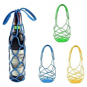 Silicone Wine Chai Carrier Tote Túi