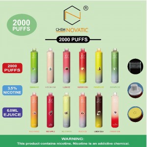 Novatic 2000puffs không thể phân tách