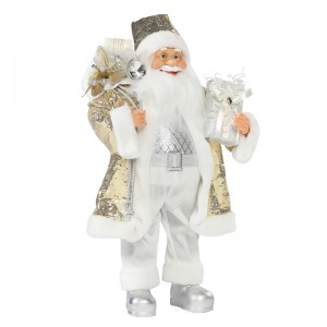 30 ~ 110cm Giáng sinh Santa Claus Trang trí Deluxe Trang trí lễ hội Holiday Bức tượng Bộ sưu tập Xmas truyền thống