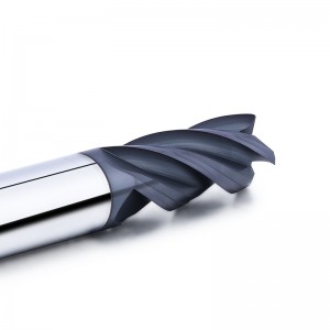 Vonfram cacbua Công cụ CNC 4 Máy phay phẳng phẳng 45 độ Mill cho thép carbon