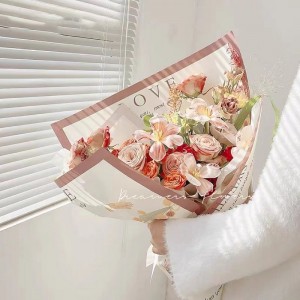 Giấy giấy hoa giấy góinhiều màu 30g&35g giấy kraft long lanh giấy hình ba chiều in giấy trắng&yellow giấy gói giấy gói cho quà tặng Giáng sinh