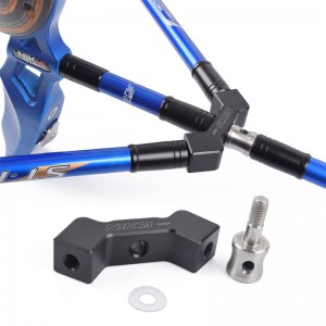 Nika Bắn cung 240030-02 0degree 40degree Archery Recurve Bow Ổn định V-Bar