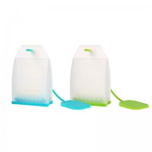 Infuser trà silicon, túi lọc trà lá lỏng