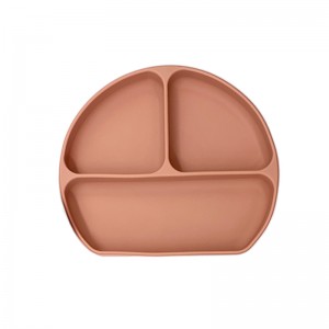 Tấm chia silicon cho lo lắng, đĩa trẻ mới biết đi, BPA miễn phí