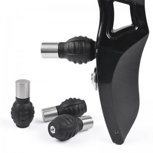 Elongarrow 240034 Màu đen Bắn cung giảm tiếng ồn Damper Rung