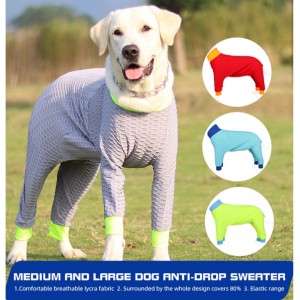 Pet Hoodies Bán buôn Cotton Lông cừu mềm Ấm Chó Quần áo Khai thác chó Pyjama Quần áo thú cưng