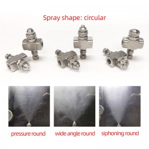 Vòi phun không khí inox