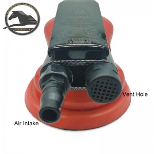 6 trong không khí Random Orbital Sander Mẫu không chân không Cấp côngnghiệp