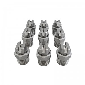 Vòi phun phẳng bằng thép không gỉ