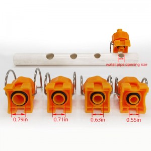 Vòi kẹp bóng có thể điều chỉnh bằngnhựa