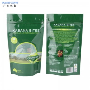 Zipper đứng lên túi