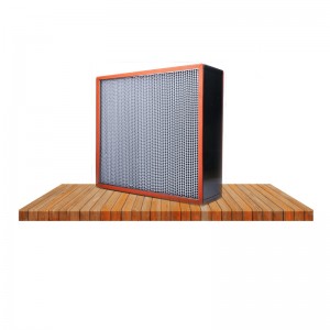 Phòng sạch Temp cao Hepa HVAC Air Filter H13 Khung thép mạ kẽm