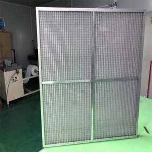 Nhà bếp thương mại Range Hood Metal Mesh Greas Filter/aluminum có thể giặt được Bảng điều khiển Pre HVAC Bộ lọc