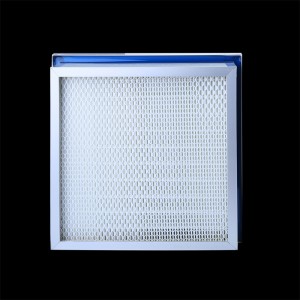 Bộ lọc không khí HEPA HVAC của Nhôm Mini với mặt bích