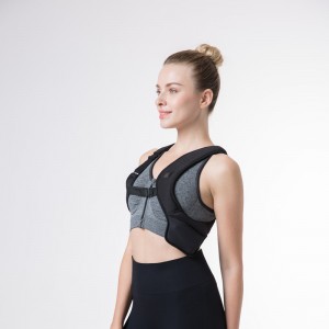 Nạp pin hỗ trợ lưng với sưởi điện, mát xa lưng cho đau lưng