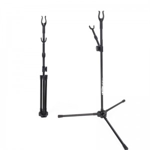 ELONGARROW Bắn cung phụ kiện Recurve Bow Stand Chủ Folable Fiberglass Bow Rack Bolding Bow