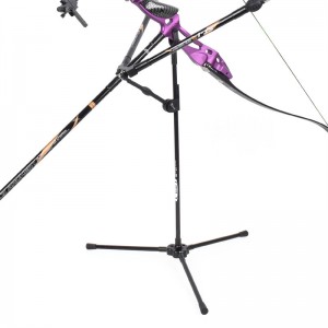 ELONGARROW Bắn cung phụ kiện Recurve Bow Stand Chủ Folable Fiberglass Bow Rack Bolding Bow