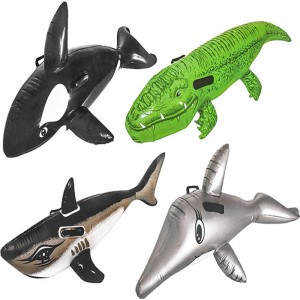 Đen Cá voi bơm hơi phao trẻ em bơi vòng cá voi bơm hơi