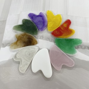 Roller Face Giảm béo Massage Công cụnângnhựa Massage mặt Massage Skin Massage Chăm sóc sắc đẹp V Hình đôi Đầu Gua Sha Kits