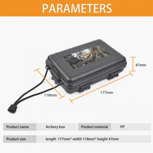 Elongarrow 470071 Hộp lưu trữ Băng cung Broadery