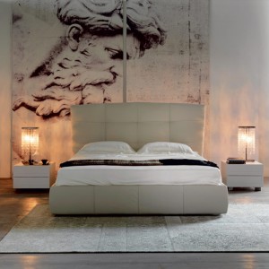 Đồnội thất phòngngủ Gỗ bàn cạnh bàn gỗ hiện đại Nightstand Ash Gỗ giườngngủ