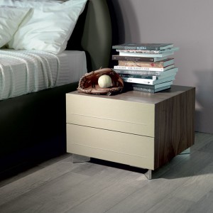 Đồnội thất phòngngủ Gỗ bàn cạnh bàn gỗ hiện đại Nightstand Ash Gỗ giườngngủ