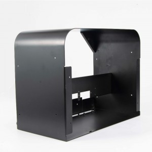 Khung hộp kim loại đen