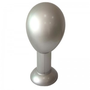 Alston bơm hơi PVC Mũ đầu Bộ trưởng Bộ tóc giả Mũ Hàng Hiển thị Đạo cụ chụp công cụ chụp