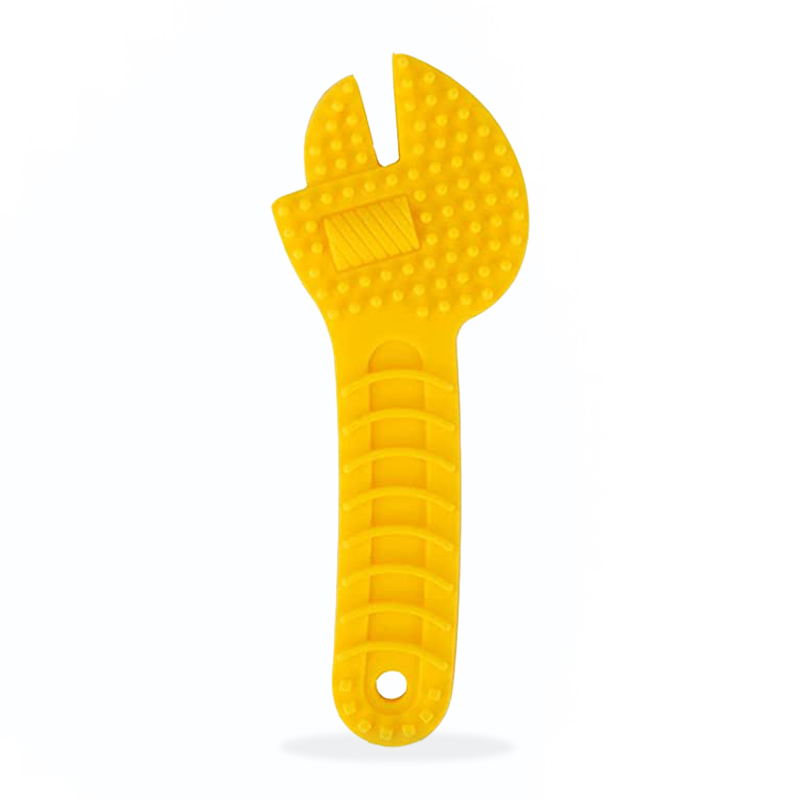 Spanner Hammer Cờ lê kìm hình dạng BPA miễn phí silicone em bé đồ chơi mọc răng