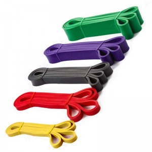 5-120 lb màu vàng vàng đỏ tím màu xanh lá cây yoga chống cao su dây đàn hồi trongnhà thiết bị tập thể dụcngoài trời