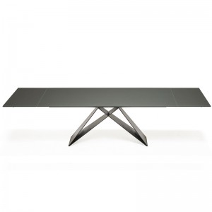 Thiết kế hiện đại của Ý 8người gốm thiêu độc bàn ăn hình chữnhật 6 chỗ