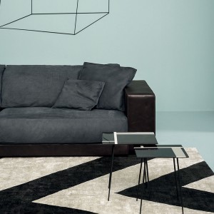 Ý sofa da chính hãng của Ý cho đồnội thất gia đình phòng khách hiện đại