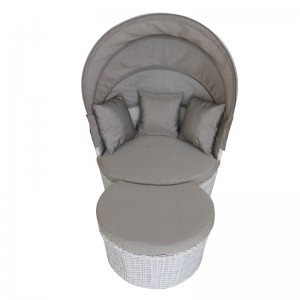 phèn&wicker sunbed set 83288c