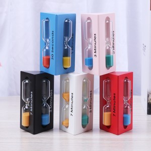 3-in-1 3/5/7 phút hình tam giác bằng gỗ đồng hồ cát trẻ em xem đồng hồ hẹn giờ sandoglass trang trínhà Ampulheta quà tặng bí mật