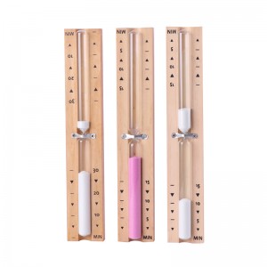 Nhà máy bán buôn 5 15 phút sinh thái bình quân bằng đồng hồ cát có thể xoay bằng đồng hồ cát