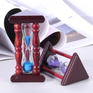 Tùy chỉnh 15 phút trang trínhà trang trí đồng hồ đồ trang trí gỗ lớn một giờ đồng hồ kính