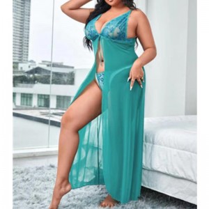 Áo choàng Nightwear sexy áo choàng dài áo choàng đêmnữ