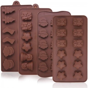 Chất lượng cao Silicone Star Shape Nướng sô cô la