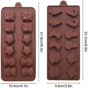 Chất lượng cao Silicone Star Shape Nướng sô cô la
