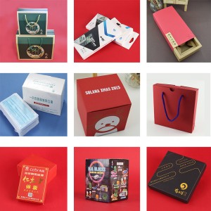 Hộp bìa trắng cà phê tùy chỉnh hộp màu đen carton kraft giấy hộp trànougat giấynhỏ