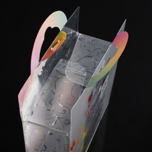 Hộp quà tặngnhựa PVC, hộp quà trong suốt tùy chỉnh theo yêu cầu, phù hợp để tặng quà, lễ Phục sinh, đám cưới, tiệc tùng, Halloween, Giáng sinh