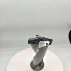 9.8~114mm khoan nhanh ở bên cạnh cố định kim helial edge dells Hứa được chèn+Tin carbide chèn+Tin