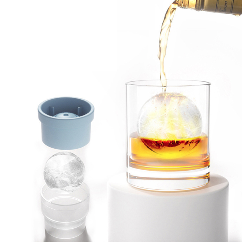 Silicone Ice tròn hình dạng hình dạng cho rượu whisky