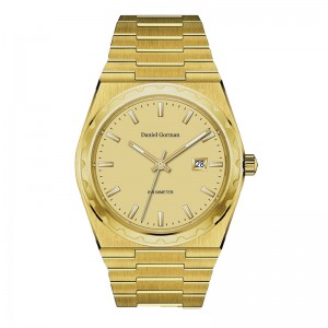 Đồng hồnam giới cổ tay Thép không gỉ Quartz Quartz Đồng hồ DG9001