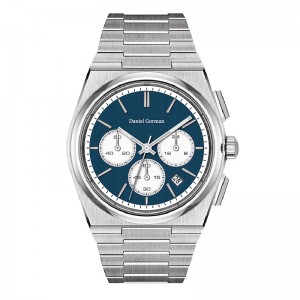 đồng hồnam cổ tay bằng thép không gỉnhiều thạch anh xem DG9004