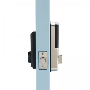 3002 Khóa thông minh cho cửa trước với bàn phím và dấu vân tay, khóa cửa thông minh điện tử Deadbolt