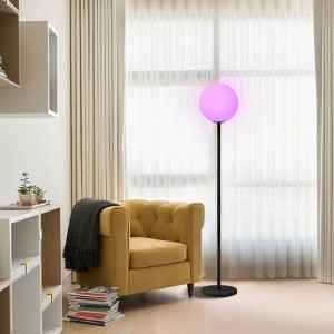Đèn sàn RGB hiện đại với độ mờ hơn cho phòng khách phòngngủ Nghiên cứu khách sạn Trang trí đèn sàn có thể điều khiển từ xa