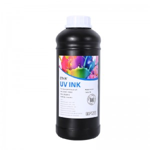 Mực mềm UV-LED phù hợp cho đầu in Epson để in PVC TPU